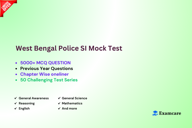 West Bengal Police SI Mock Test