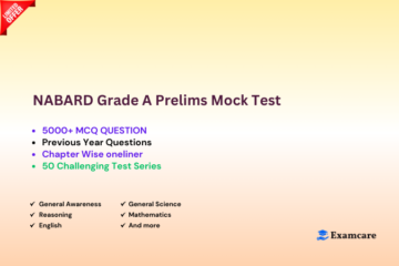 NABARD Grade A Prelims Mock Test