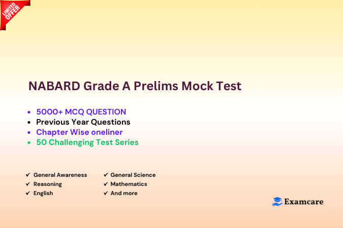 NABARD Grade A Prelims Mock Test