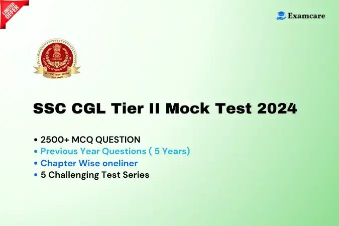 SSC CGL (Tier I & Tier II) Mock Test 2024 (1)